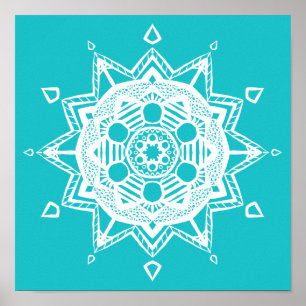 Oceana Mandala Poster