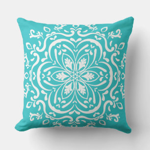 Oceana Mandala Throw Pillow