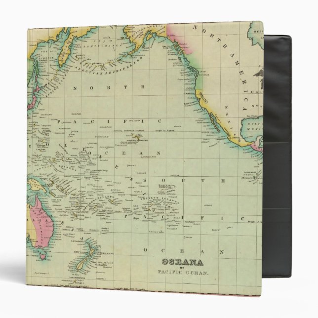 Oceana Or Pacific Ocean Binder (Front/Inside)
