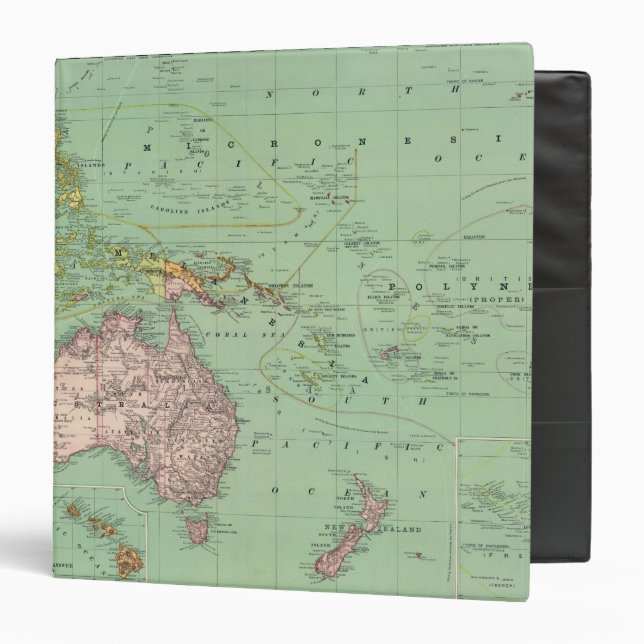 Oceania, Malaysia Binder (Front/Inside)