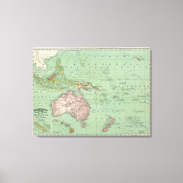 Oceania, Malaysia Canvas Print (Front)