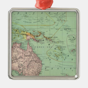 Oceania, Malaysia Metal Ornament