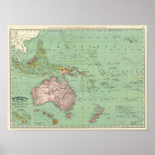 Oceania, Malaysia Poster