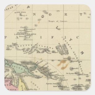 Oceania Square Sticker