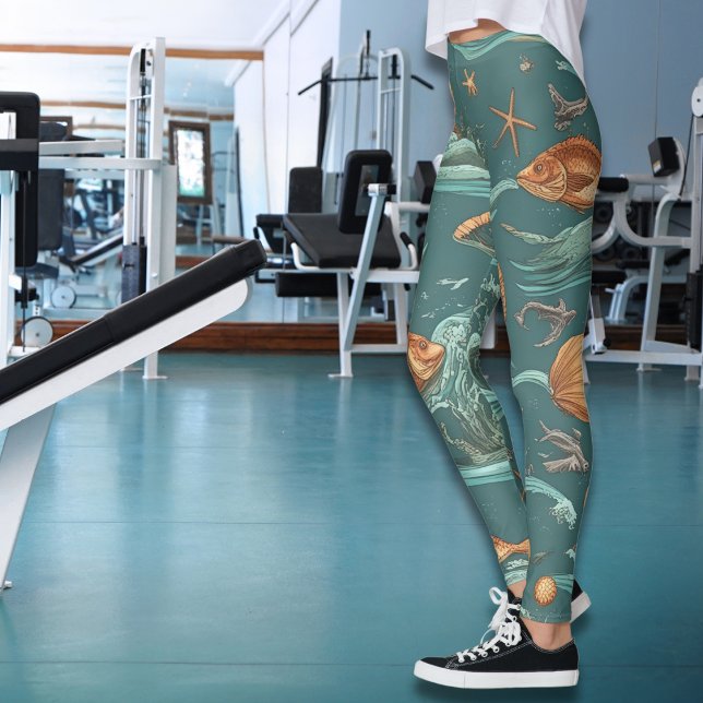 Oceanic Adventure Leggings (Creator Uploaded)