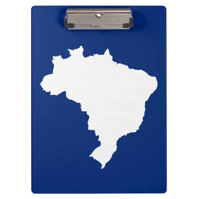 Oceanic Blue Festive Brazil at Emporio Moffa Clipboard (Front)