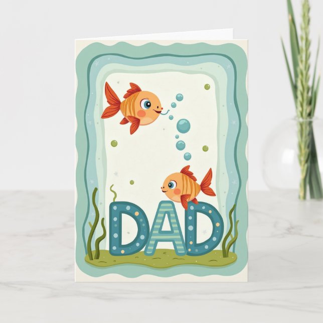 Oceanic Dad Card (Front)
