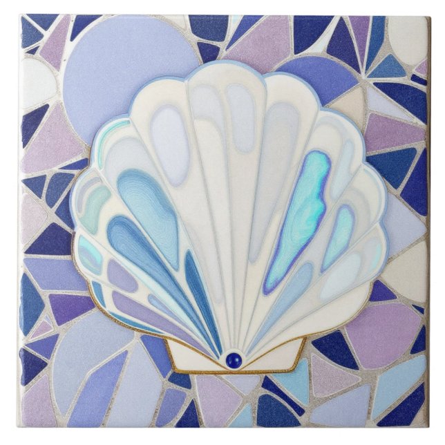 Oceanic Dream Ceramic Tile (Front)