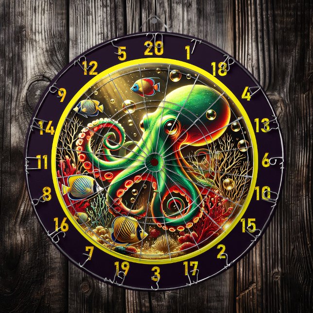 Oceanic Dream Octopus Dartboard (Creator Uploaded)