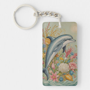 Oceanic Embrace Keychain