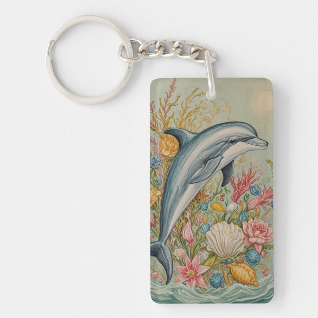 Oceanic Embrace Keychain (Front)