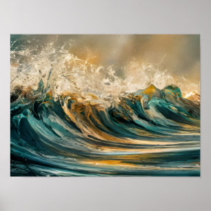 Oceanic Symphony Poster