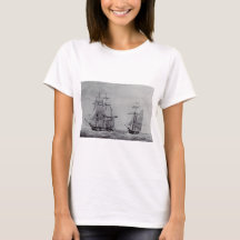 Oceanic Trek Graphic Ships Fine Art