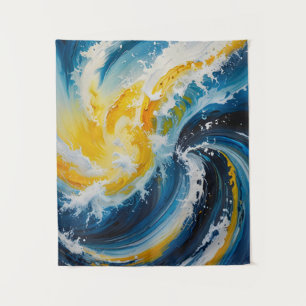 Oceanic Whirlwind Tapestry