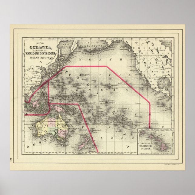 Oceanica, Sandwich Islands 2 Poster (Front)