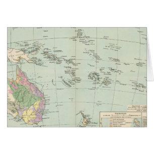 Oceanien - Atlas Map of Oceania