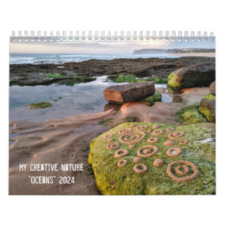 Oceans 2024 Landart Calendrier galets plage art