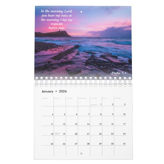 Océans de l'amour 2023 Calendrier (Jan 2026)