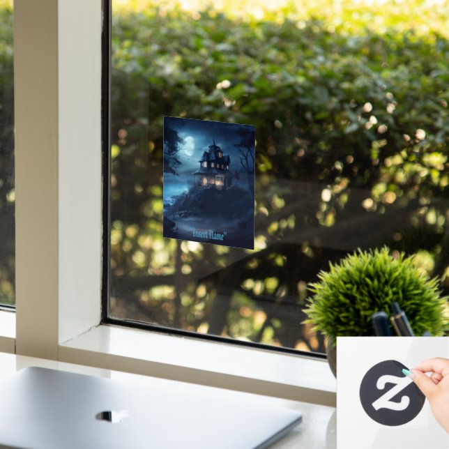 Ocean's Edge Manor Window Cling (Office)