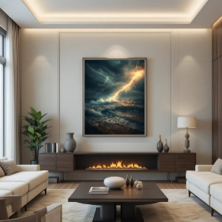 Ocean's Fury Canvas Print