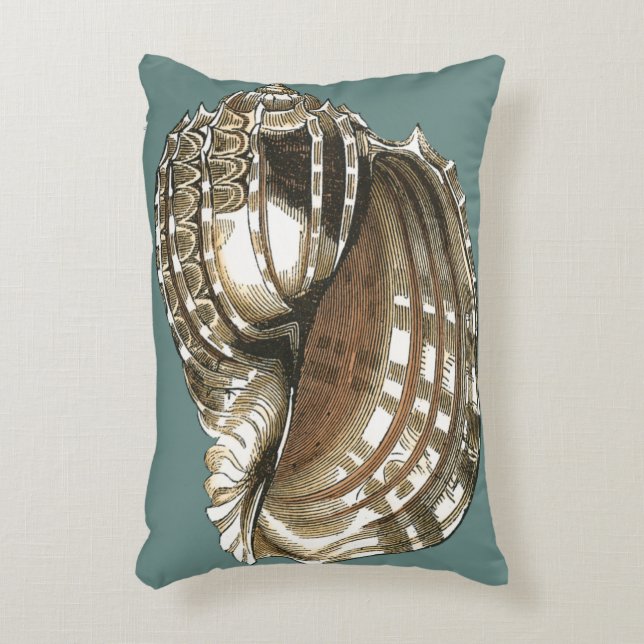 Ocean's Jewel Decorative Pillow (Front(Vertical))