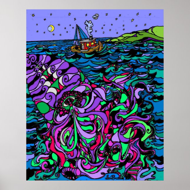 Oceans mystery poster (Front)