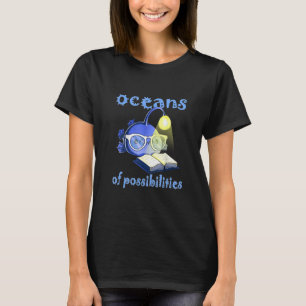 Oceans Of Possibilities Summer Reading 2022 Angler T-Shirt
