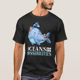 Oceans Of Possibilities Summer Reading 2022 Librar T-Shirt
