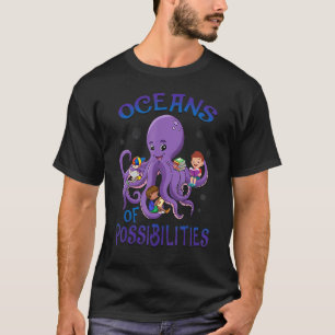 Oceans Of Possibilities Summer Reading 2022 Librar T-Shirt