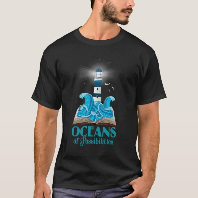 Oceans Of Possibilities Summer Reading 2022 Lighth T-Shirt (Front)