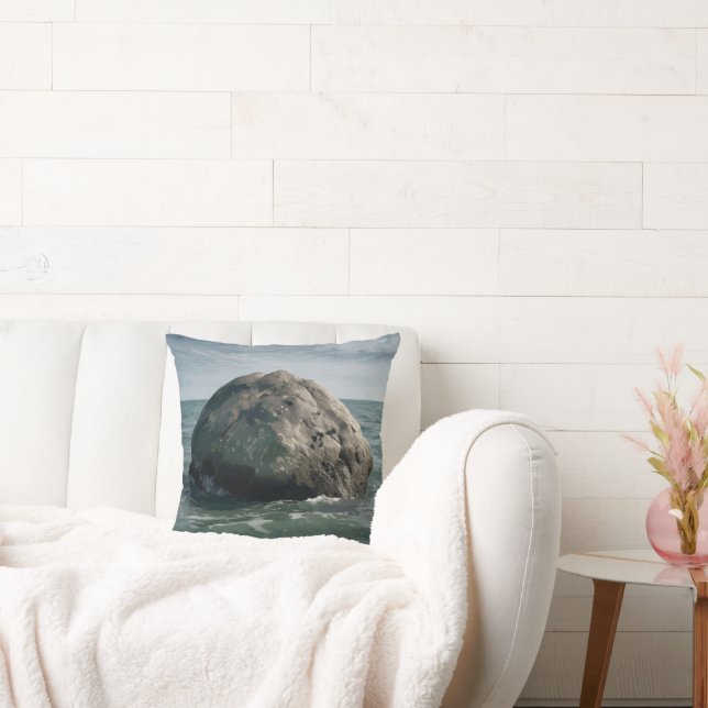 Ocean's Sentinel Throw Pillow (Couch)