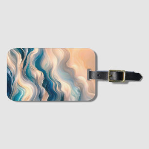 Ocean's Whisper: Calm and Motion Ballet Luggage Tag