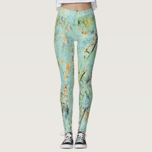 Oceanside Abstractions Leggings