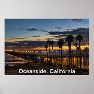 Oceanside, affiche de la Californie