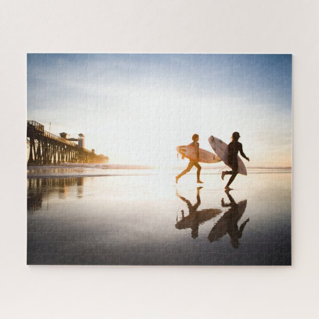 Oceanside Beach Jigsaw Puzzle (Horizontal)