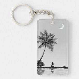 Oceanside bliss keychain