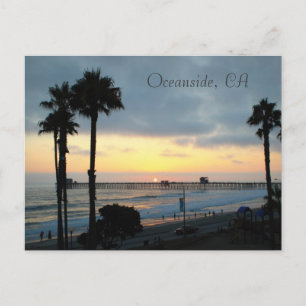 Oceanside, CA Postcard