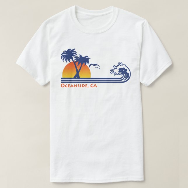 Oceanside Ca T-Shirt (Design Front)