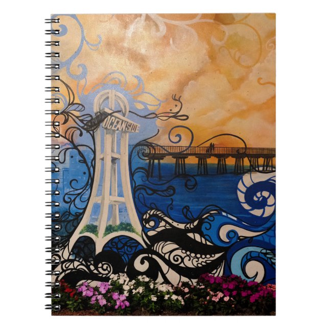 Oceanside Graffiti Notebook (Front)