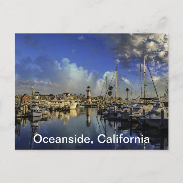 Oceanside Harbour Postcard (Front)
