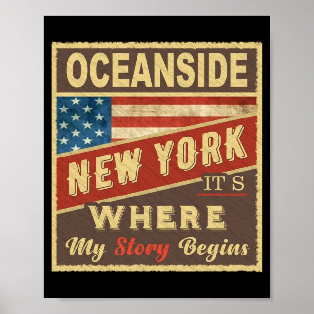 Oceanside Ny Its Where My Story Begins _1  Poster (Front)