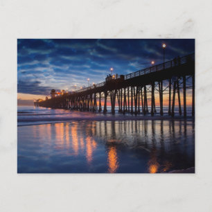 Oceanside Pier Postcard