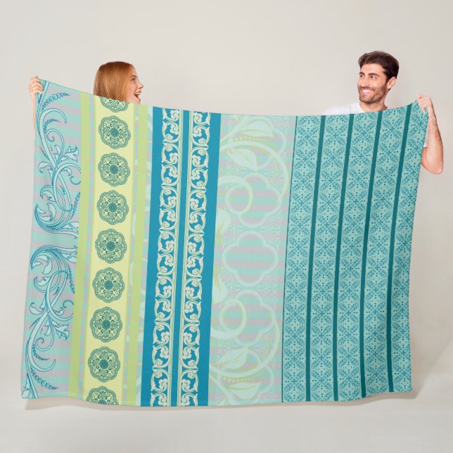 OCEANUS ~ Fleece Blanket (In Situ)