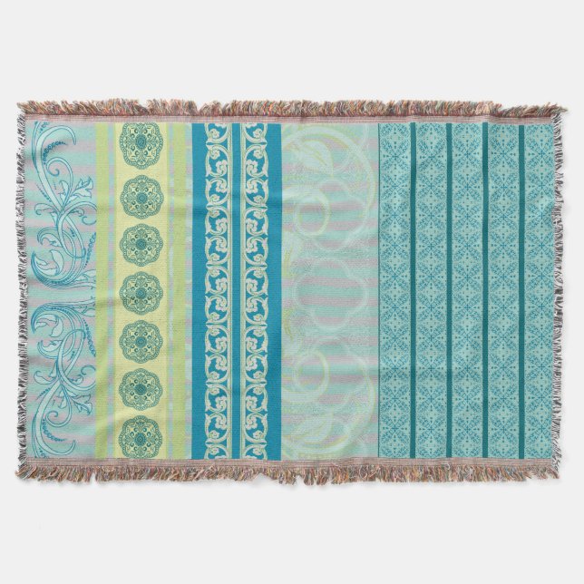 OCEANUS ~ Throw Blanket (Front)