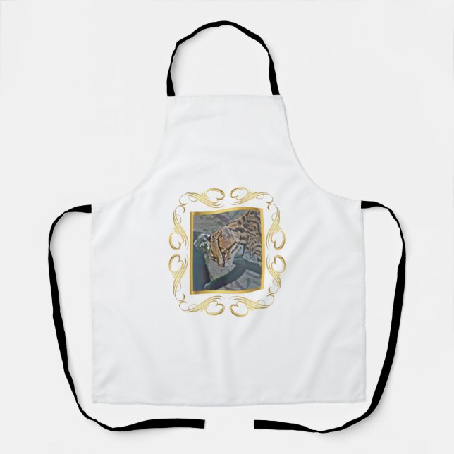 Ocelot Framed Apron (Front)