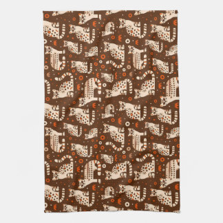 Ocelot Pattern Kitchen Towel