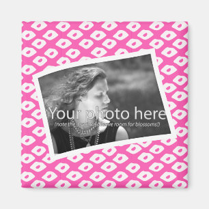 Ocelot Photo Frames - Pink Magnet