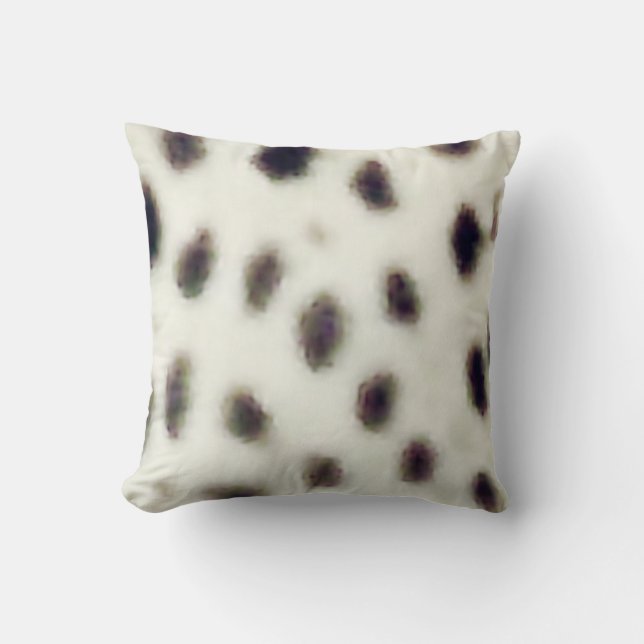 Ocelot Spots Throw Pillow (Front)