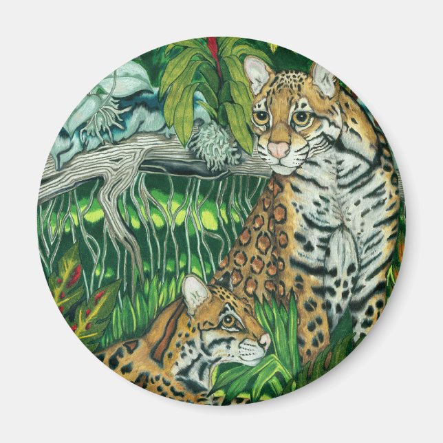 "Ocelots" Magnet (Front)