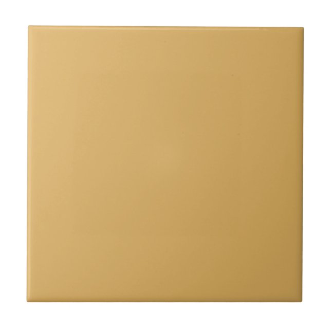 ocher yellow Color Tile (Front)